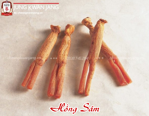 hình ảnh hồng sâm củ khô
