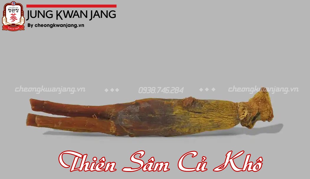 thiên sâm củ khô Cheong Kwan Jang