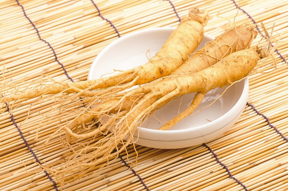 hình ảnh củ sâm cao ly