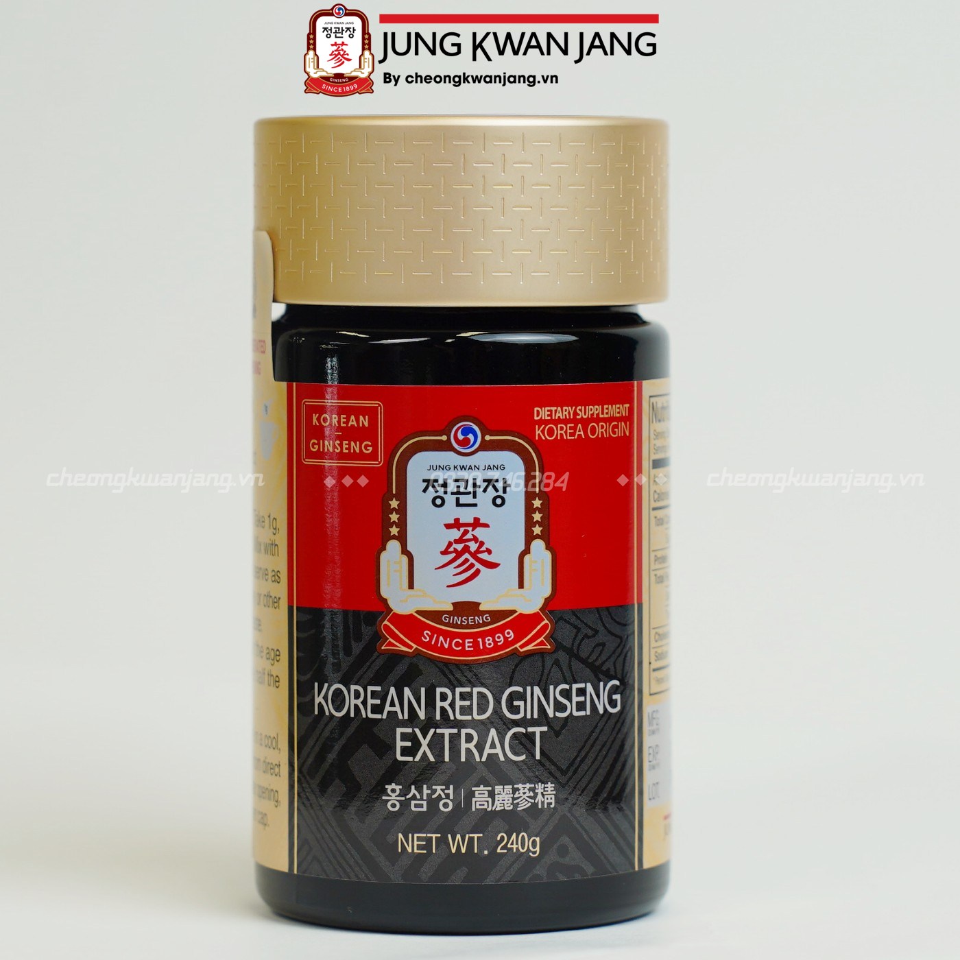 Cao Hồng Sâm KGC Jung Kwan Jang 240g hỗ trợ sức khỏe và đề kháng
