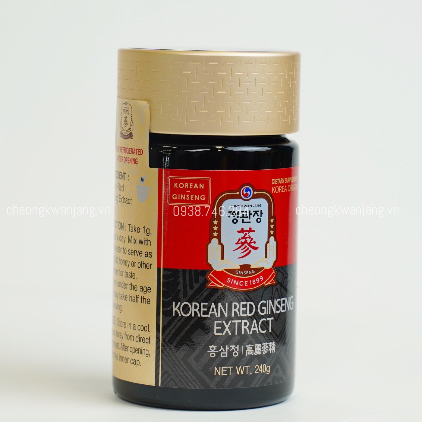 Một Số Hình Ảnh Cao Hồng Sâm Jung Kwan Jang 240g - [정몰] 홍삼정 240g (80일분) | Cheong Kwan Jang | Cheongkwanjang.vn