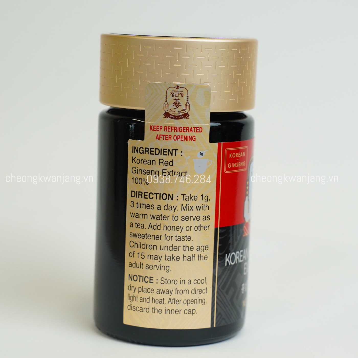 Một Số Hình Ảnh Cao Hồng Sâm Jung Kwan Jang 240g - [정몰] 홍삼정 240g (80일분) | Cheong Kwan Jang | Cheongkwanjang.vn