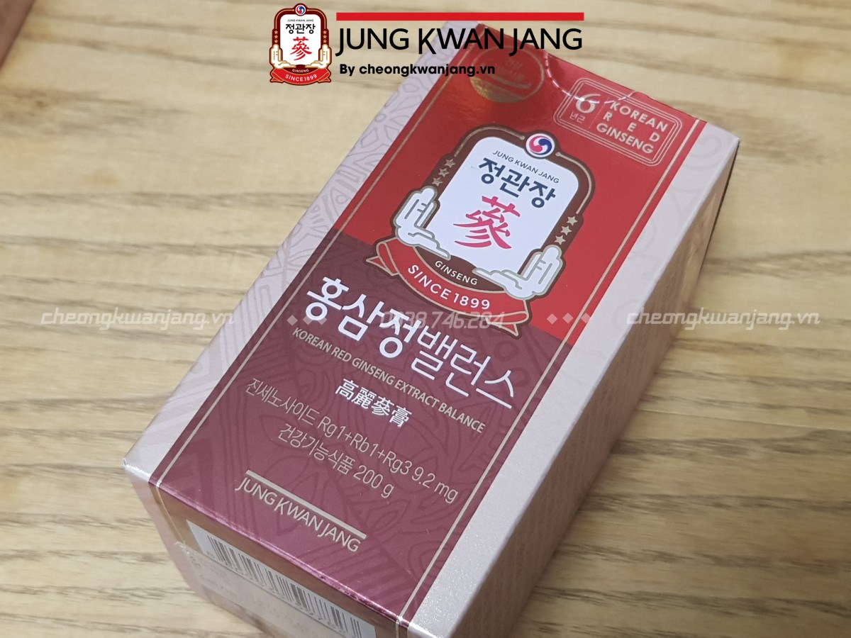 Cao Hồng Sâm Jung Kwan Jang Extract Balance 200g chính hãng Hàn Quốc