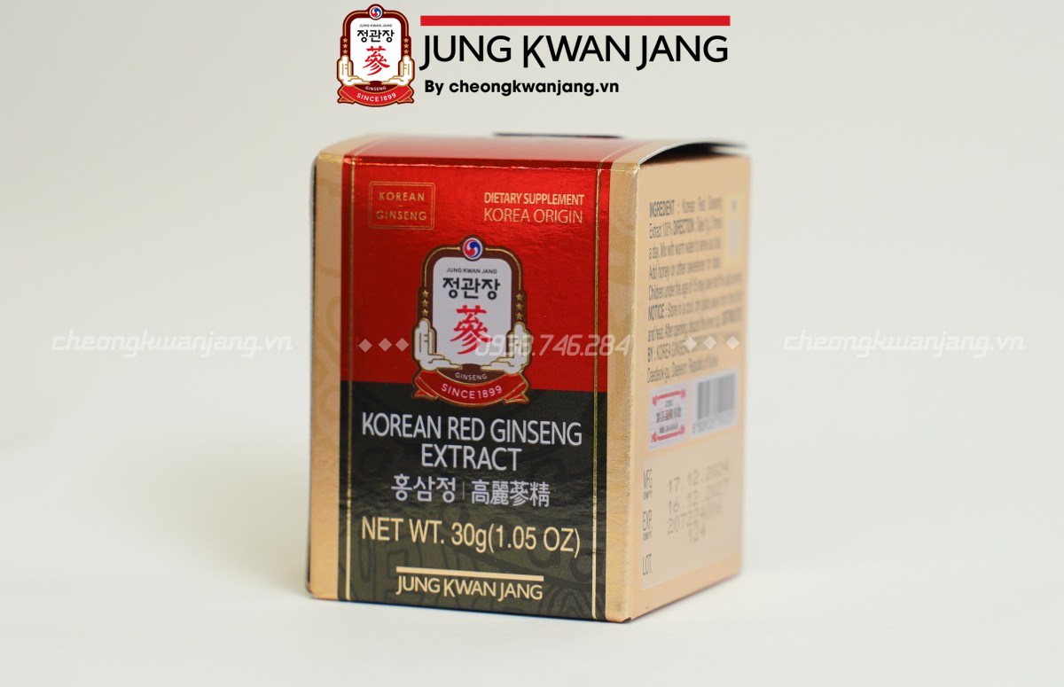 Hộp Cao Hồng Sâm 30g Cheong Kwan Jang dạng cô đặc