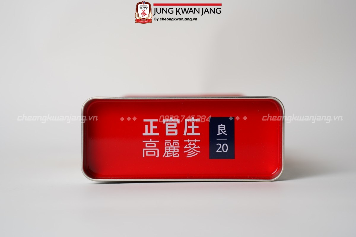 Chi tiết củ Hồng Sâm khô Jung Kwan Jang 6 năm tuổi