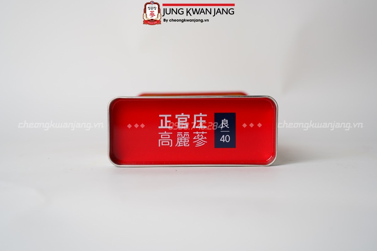 Chi tiết củ Hồng Sâm Củ Khô Jung Kwan Jang 6 năm tuổi
