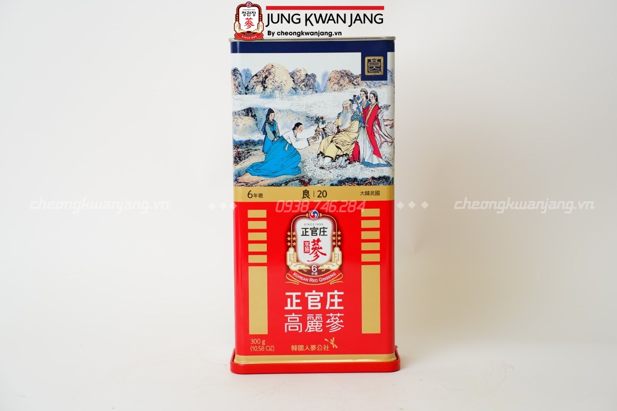 Lương Sâm 6 năm tuổi 300g loại 20 chi cao cấp Cheong Kwan Jang