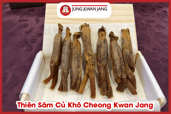 Củ Thiên Sâm cao cấp 6 năm tuổi Cheong Kwan Jang