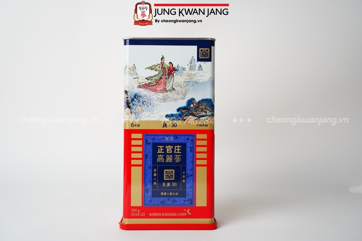 Hồng sâm củ khô Jung Kwan Jang 300g số 30 cao cấp chính hãng
