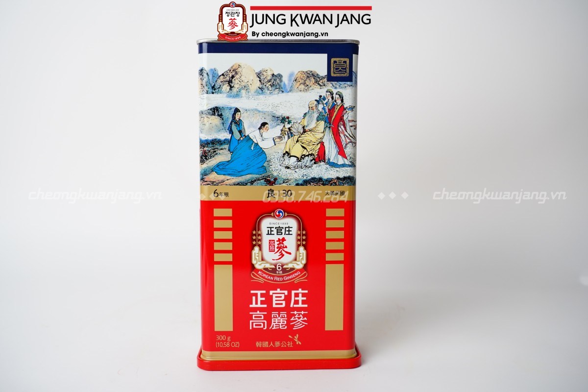 Lương sâm củ khô Hàn Quốc 6 năm tuổi Jung Kwan Jang 30 chi
