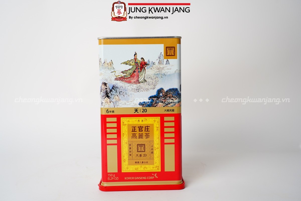 Củ Thiên Sâm 6 năm tuổi top 0.5% chính phủ KGC Jung Kwan Jang
