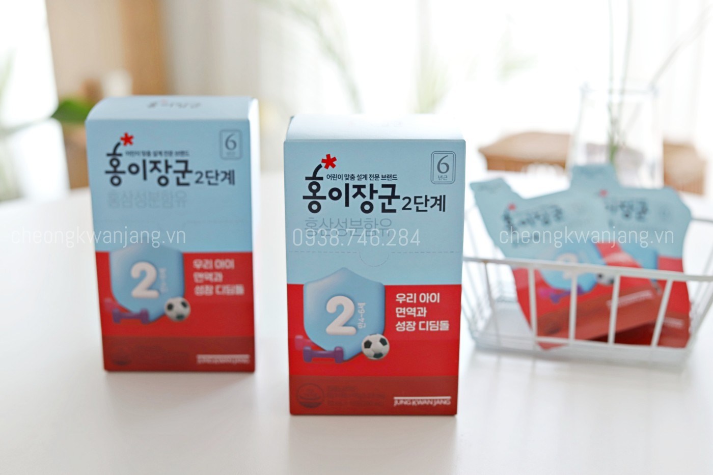 Hình Ảnh Nước Hồng Sâm Trẻ Em Jung Kwan Jang Số 3 (20ml  x 30 Gói ) - [정몰] 홍이장군 3단계 드리밍세트 20ml*30포 (30일분) | Cheong Kwan Jang | cheongkwanjang.vn