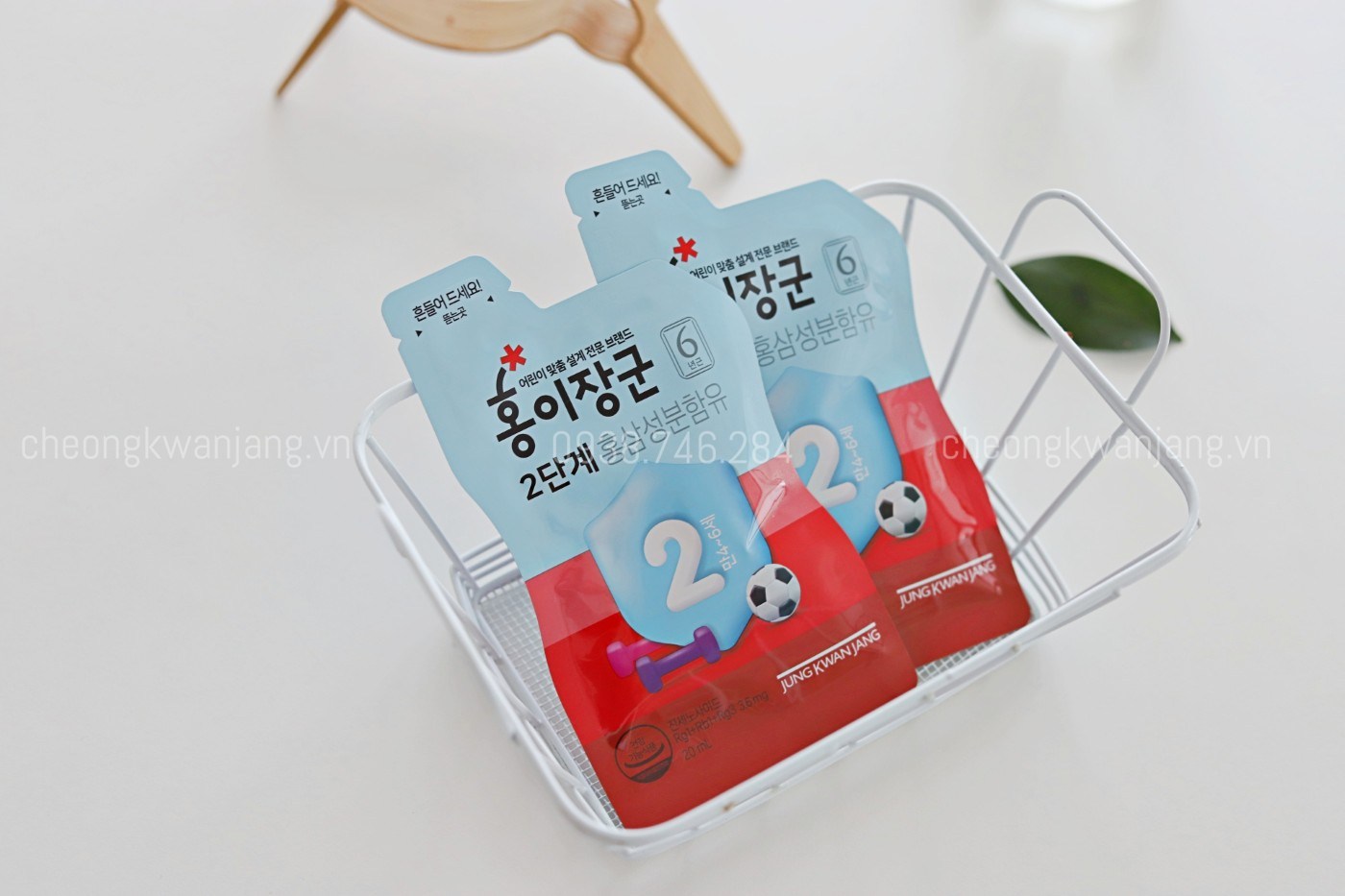 Hình Ảnh Nước Hồng Sâm Trẻ Em Jung Kwan Jang Số 3 (20ml  x 30 Gói ) - [정몰] 홍이장군 3단계 드리밍세트 20ml*30포 (30일분) | Cheong Kwan Jang | cheongkwanjang.vn