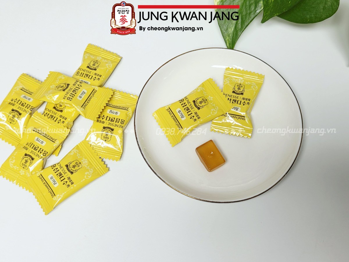 KGC Jung Kwan Jang sugar free red ginseng candy 120g