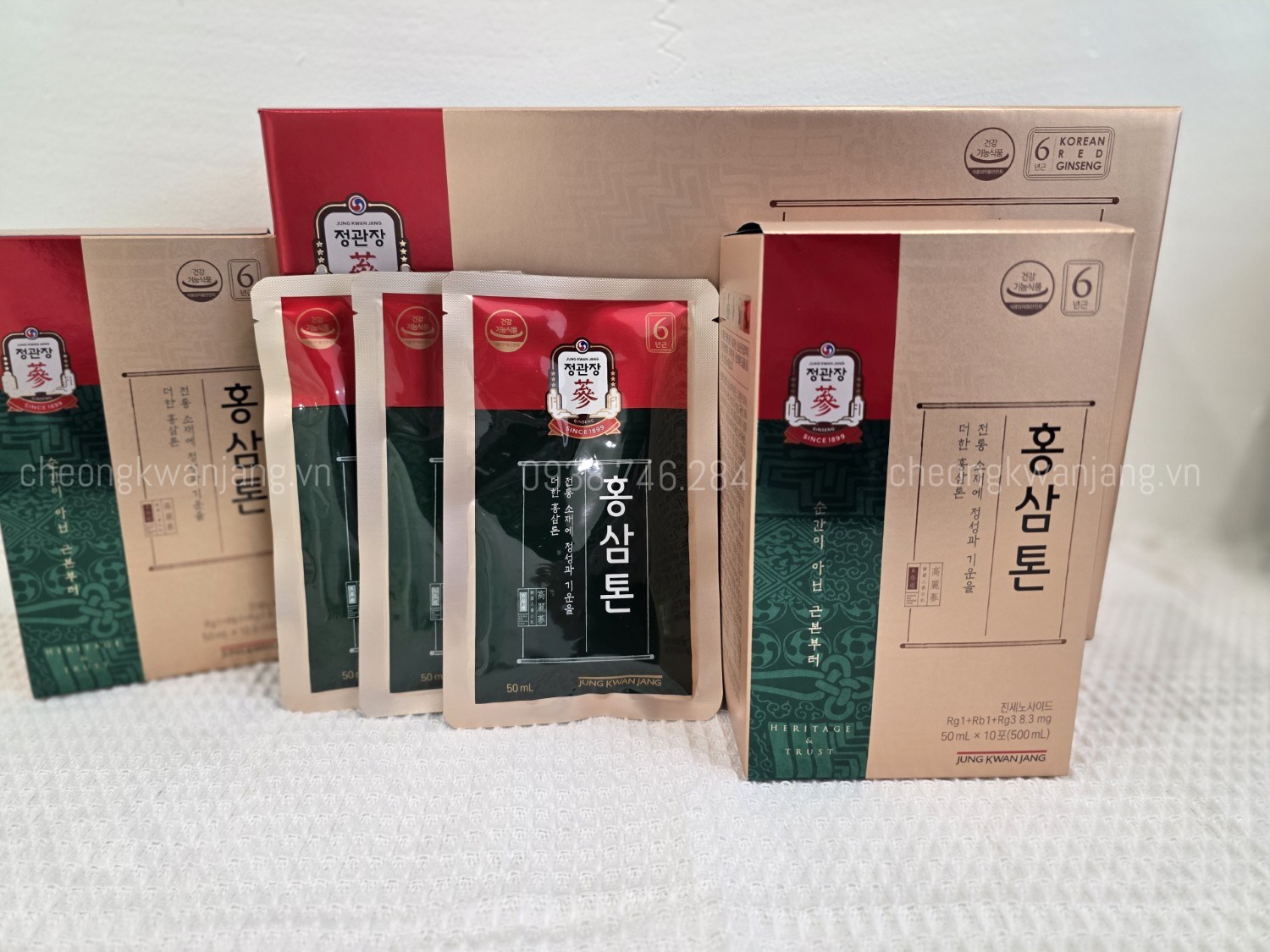 Sản phẩm Nước Hồng Sâm KGC Tonic Mild tăng cường sức khỏe