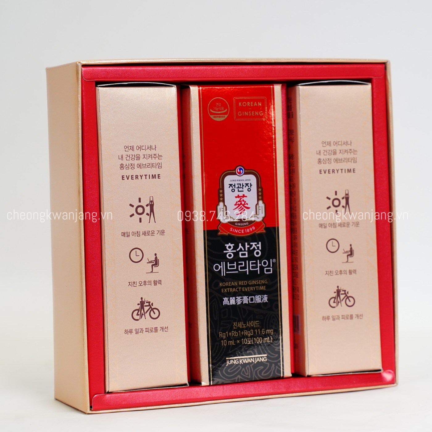 Nước Hồng Sâm Jung Kwan Jang Everytime 10ml x 30 Gói  - [정몰] 홍삼정 에브리타임 10ml*30포 (30일분) | Cheong Kwan Jang | Cheongkwanjang.vn