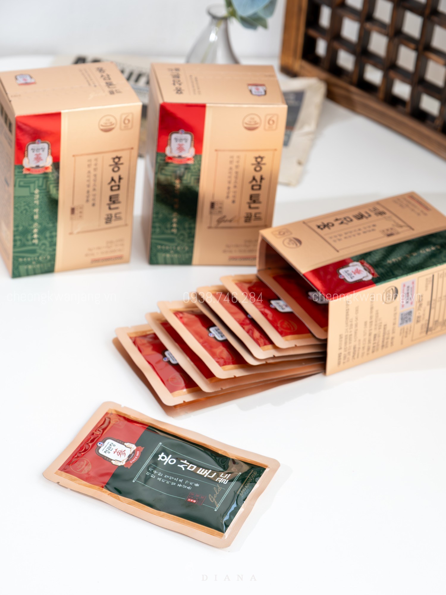 Nước Hồng Sâm Tonic Gold KGC Jung Kwan Jang giúp giảm mệt mỏi và bồi bổ cơ thể