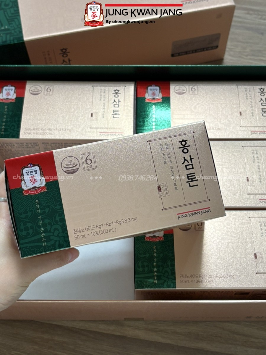 Thức uống hồng sâm Tonic Mild tăng đề kháng và bồi bổ sức khỏe