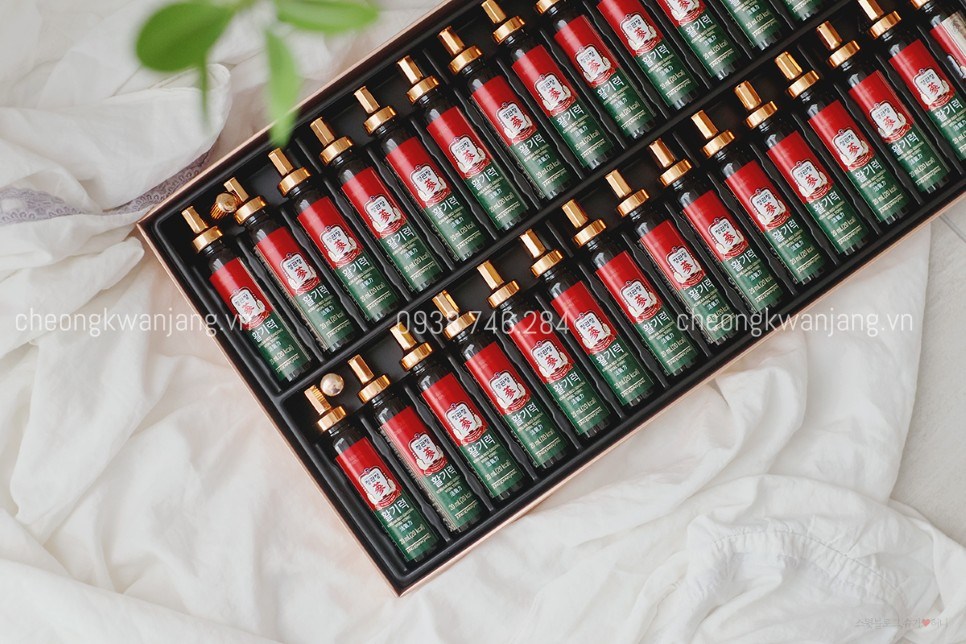 Nước Hồng Sâm Jung Kwan Jang Vital Tonic 30 ống x 20ml - 정관장 활기력 20ml x 30병 | Cheong Kwan Jang | Cheongkwanjang.vn