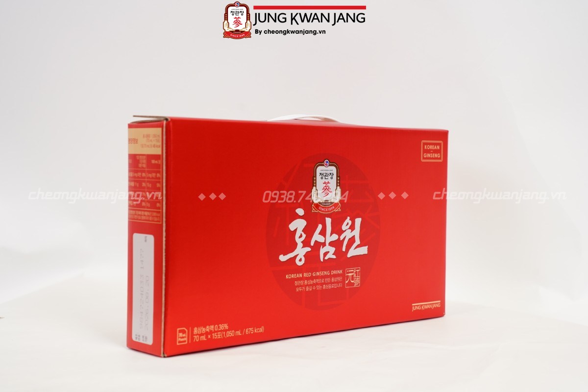 Thức uống hồng sâm Hong Sam Won tăng đề kháng và phục hồi sức khỏe