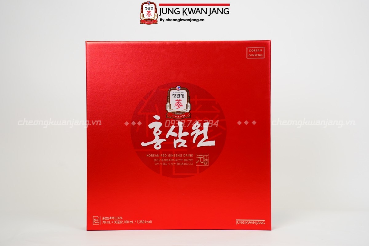 Nước Hồng Sâm Won Jung Kwan Jang 70ml x 30 gói chính hãng Hàn Quốc