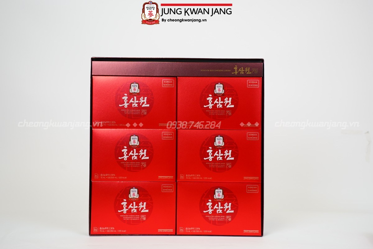 Thức uống hồng sâm Hong Sam Won tăng đề kháng và phục hồi sức khỏe