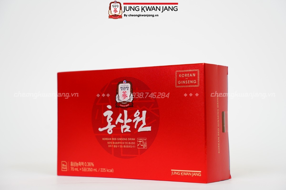 Nước hồng sâm Cheong Kwan Jang hương vị táo tàu thảo dược dễ uống