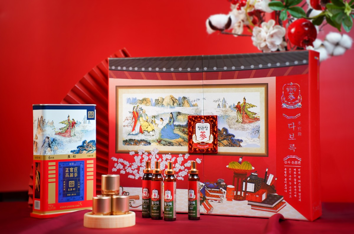 Set Quà Tặng Hồng Sâm KGC An Khang Vạn Thọ chính hãng Cheong Kwan Jang