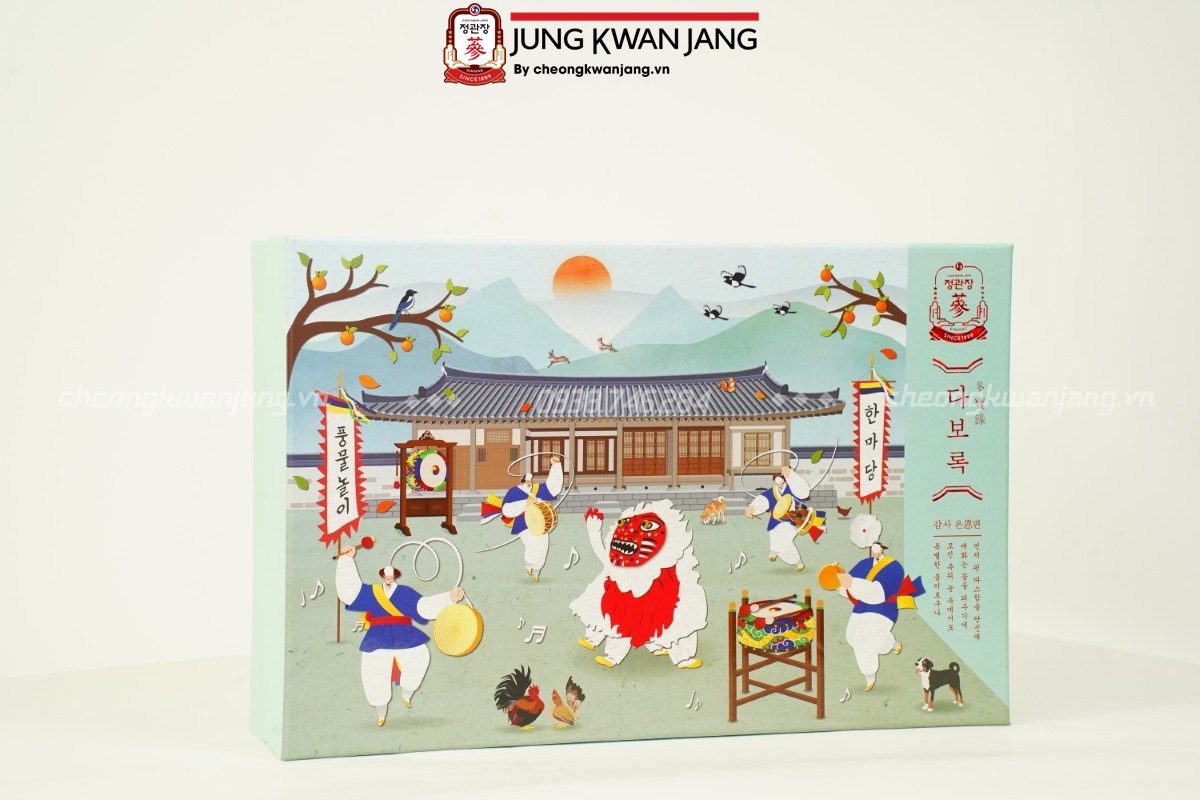 Set Quà Tặng Hồng Sâm Jung Kwan Jang Thuận Phong Vạn Lý cao cấp