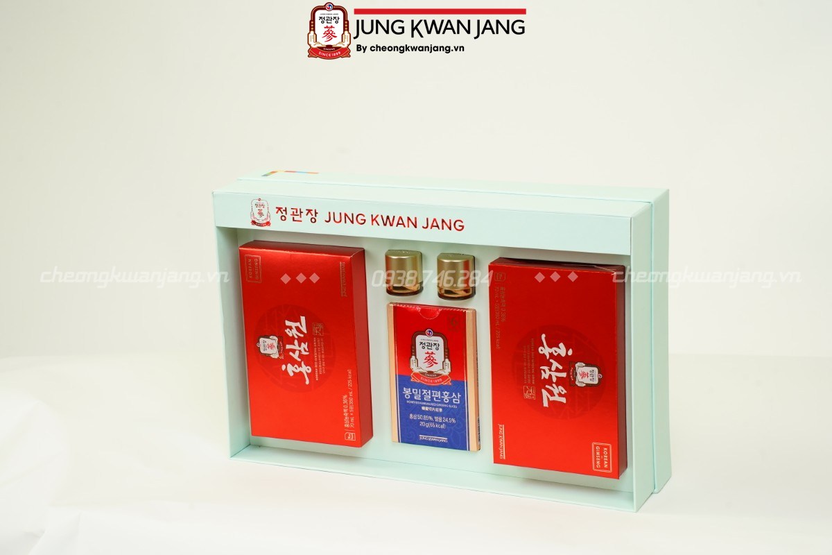 Quà Tết Hồng Sâm Jung Kwan Jang biểu tượng thịnh vượng Thuận Phong Vạn Lý