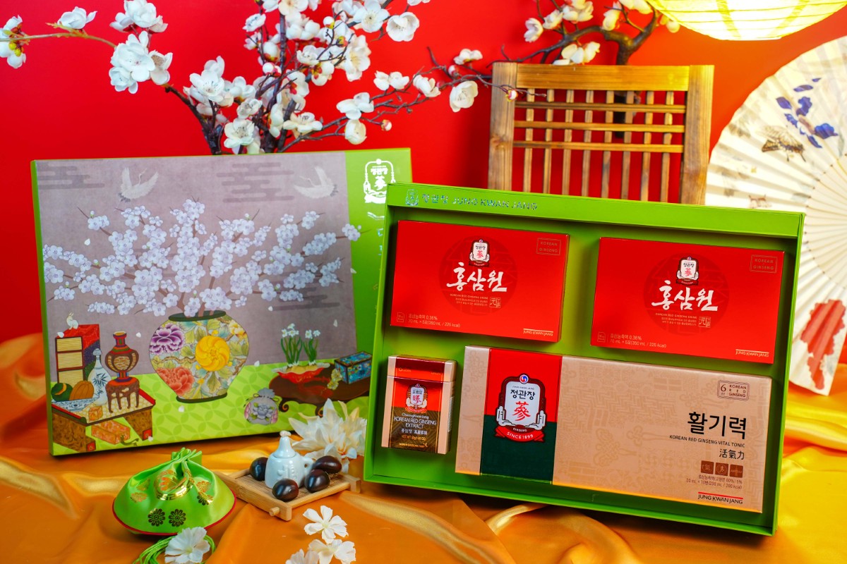 Quà biếu hồng sâm KGC Cheong Kwan Jang Vạn Sự Hanh Thông sang trọng