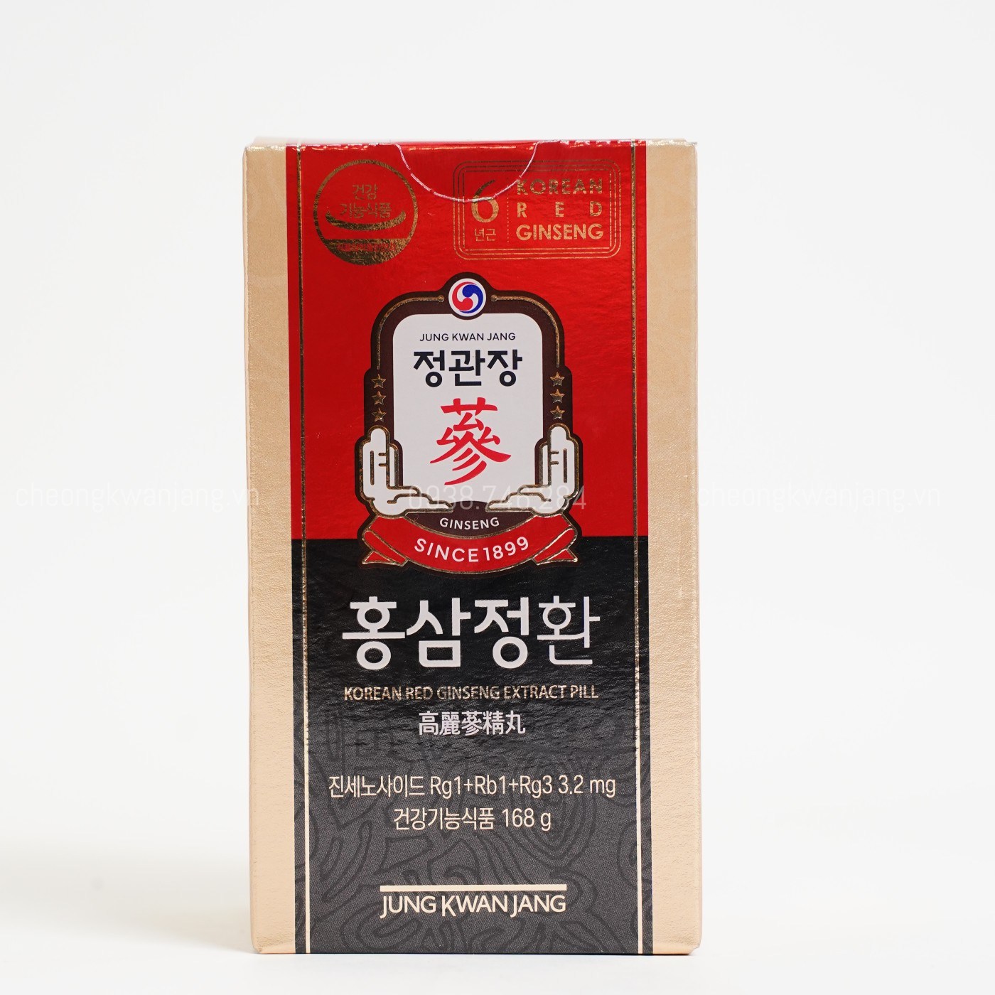 Viên Hồng Sâm Jung Kwan Jang 168g x 800 Viên - 정관장 홍삼정환 168g | Cheong Kwan Jang | Cheongkwanjang.vn