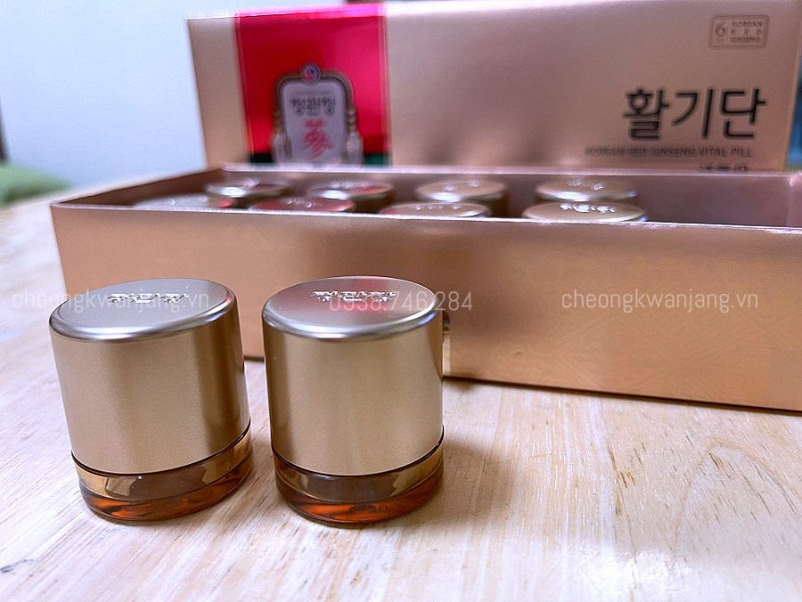 Hình Ảnh Về Viên Hồng Sâm Jung Kwan Jang Vital Pill 3.75g x 10 Viên - 정관장 활기단 3.75g x 10환 | Cheong Kwan Jang | Cheongkwanjang.vn
