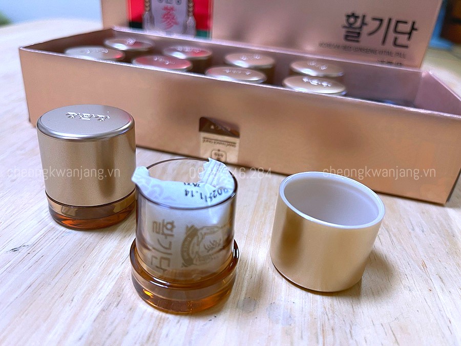 Hình Ảnh Về Viên Hồng Sâm Jung Kwan Jang Vital Pill 3.75g x 10 Viên - 정관장 활기단 3.75g x 10환 | Cheong Kwan Jang | Cheongkwanjang.vn
