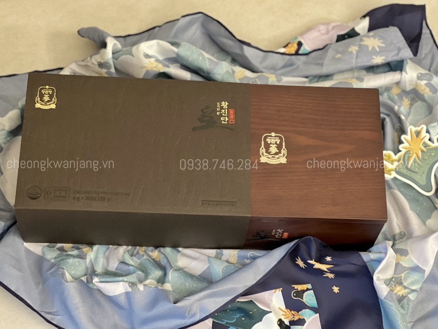Hình Ảnh Viên Hồng Sâm Linh Đan Jung Kwan Jang Hwang Jin Dan 4g x 30 Viên - 정관장 황진단 4g x 30환 (30일분) | Cheong Kwan Jang | cheongkwanjang.vn
