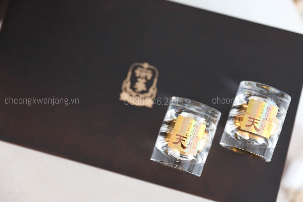 Viên Thiên Sâm Linh Đan Jung Kwan Jang Hwang Jin Đan 4g x 20 viên - [정몰] 황진단천 4g*20환 (20일분)
