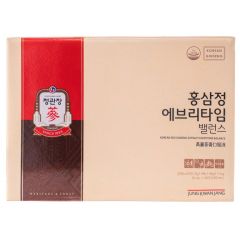 Nước Hồng Sâm Jung Kwan Jang Everytime Balance 10ml x 20 Gói - [정관장] 홍삼정에브리타임밸런스(10ml*20포) 1박스 | Cheong Kwan Jang | Cheongkwanjang.vn