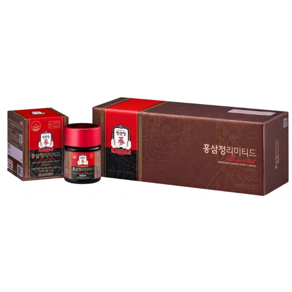 Cao Địa Sâm Jung Kwang Jang Korean Red Ginseng Extract Limited 100g x 3 Lọ - [정몰] 홍삼정 리미티드 100g*3입 (100일분) | Cheong Kwan Jang | cheongkwanjang.vn