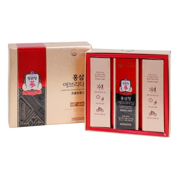 Nước Hồng Sâm Jung Kwan Jang Everytime 10ml x 30 Gói  - [정몰] 홍삼정 에브리타임 10ml*30포 (30일분) | Cheong Kwan Jang | Cheongkwanjang.vn