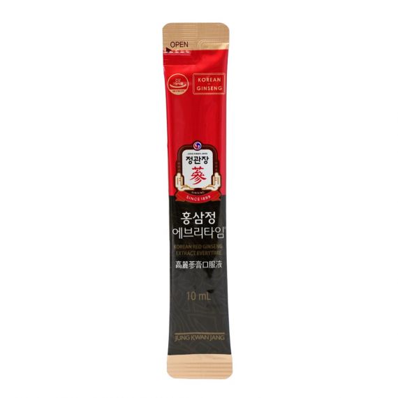 Nước Hồng Sâm Jung Kwan Jang Everytime 10ml x 30 Gói  - [정몰] 홍삼정 에브리타임 10ml*30포 (30일분) | Cheong Kwan Jang | Cheongkwanjang.vn