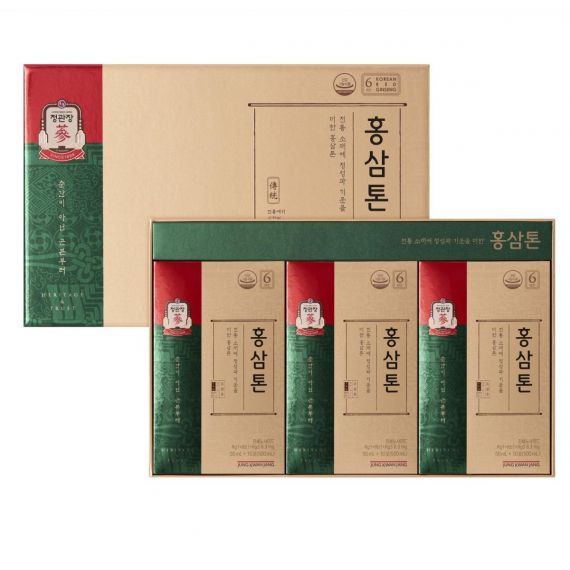 Nước Hồng Sâm Jung Kwan Jang Tonic Mild 50ml x 30 Gói - 정관장 홍삼톤 50ml x 30포 (구. 홍삼톤마일드 30포) | Cheongkwanjang.vn