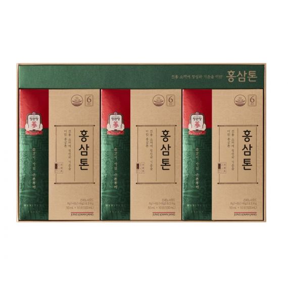 Nước Hồng Sâm Jung Kwan Jang Tonic Mild 50ml x 30 Gói - 정관장 홍삼톤 50ml x 30포 (구. 홍삼톤마일드 30포) | Cheongkwanjang.vn