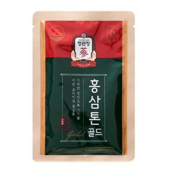 Nước Hồng Sâm Tonic Gold Jung Kwan Jang 40ml x 30 Gói - 정관장 홍삼톤 골드 40ml x 30포
