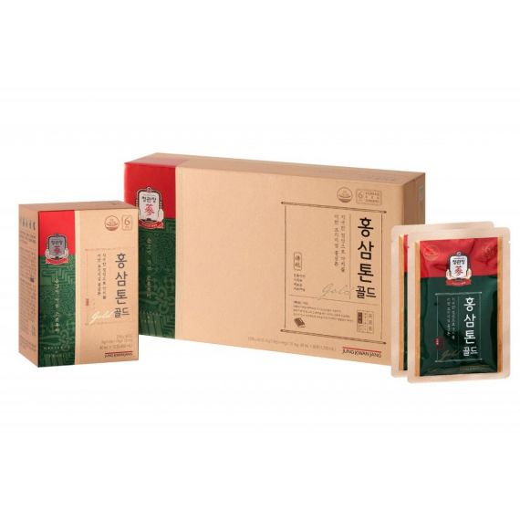 Nước Hồng Sâm Tonic Gold Jung Kwan Jang 40ml x 30 Gói - 정관장 홍삼톤 골드 40ml x 30포