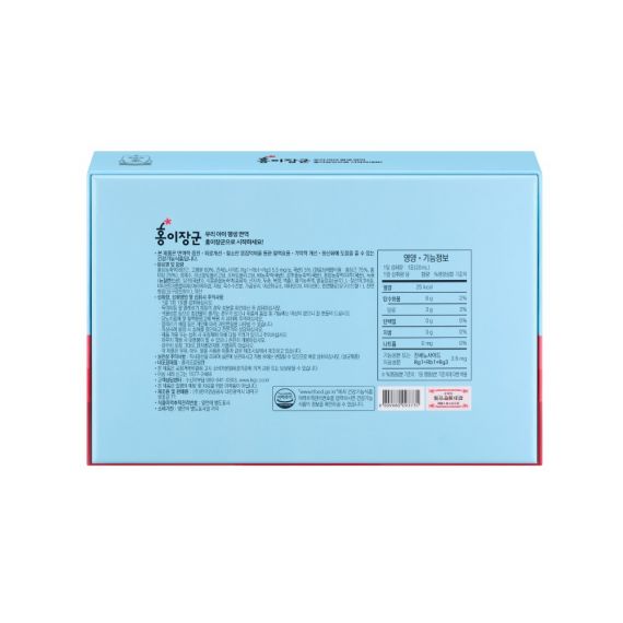 Nước Hồng Sâm Trẻ Em Jung Kwan Jang Số 2 ( 20ml  x 30 Gói ) - [정몰] 홍이장군 2단계 플레잉세트 20ml*30포 (30일분) | Cheong Kwan Jang | cheongkwanjang.vn