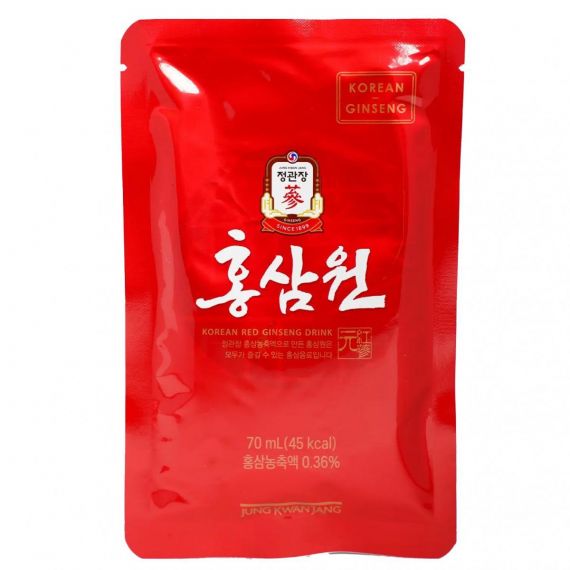 Nước Hồng Sâm Won Jung Kwan Jang Hàn Quốc 70ml x 30 gói - 정관장 홍삼원 70ml x 30포