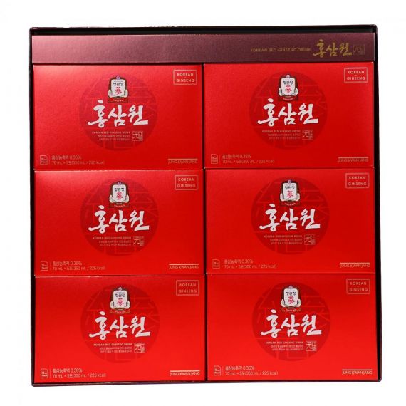 Nước Hồng Sâm Won Jung Kwan Jang Hàn Quốc 70ml x 30 gói - 정관장 홍삼원 70ml x 30포