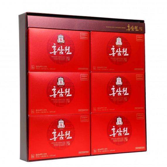 Nước Hồng Sâm Won Jung Kwan Jang Hàn Quốc 70ml x 30 gói - 정관장 홍삼원 70ml x 30포