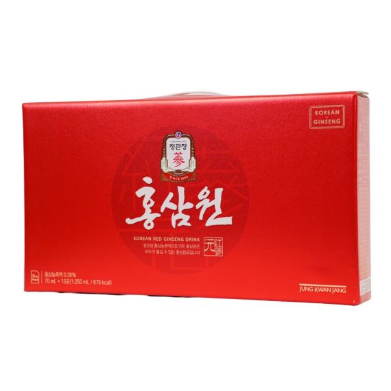 Nước Hồng Sâm Won Jung Kwan Jang Hàn Quốc 70ml x 15 gói - 정관장 홍삼원 70ml x 15포 | Cheong Kwan Jang | Cheongkwanjang.vn