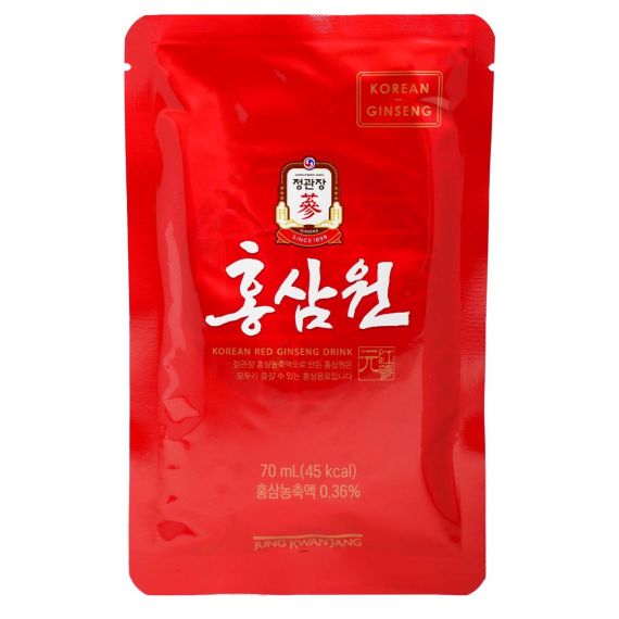 Nước Hồng Sâm Won Jung Kwan Jang Hàn Quốc 70ml x 15 gói - 정관장 홍삼원 70ml x 15포 | Cheong Kwan Jang | Cheongkwanjang.vn